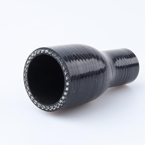 AC PERFORMANCE ID 1-3/16" to 9/16" Straight Silicone Hose Reducer Black - color: Black, size: ID 1-3/16" to 9/16" (30mm to 14mm)