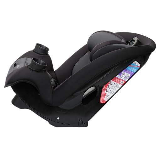 Safety 1st Ellaris 3-in-1 Convertible Car Seat, Slim Fit Design, Rear & Forward-Facing, 5-Position Headrest, Travel-Friendly with Machine-Washable Seat Pad, Smokey Haze - color: Smokey Haze