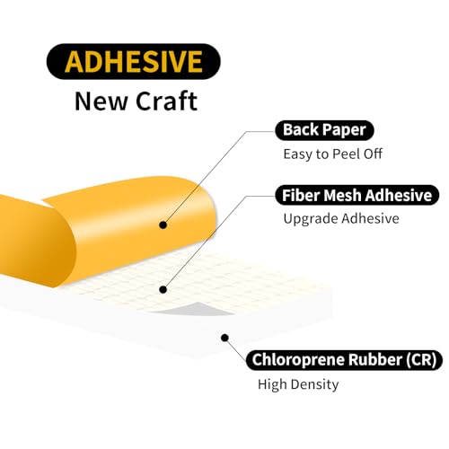 Door Seal Strip,High Density CR Insulation Tape,1 in x 1/4 in x 26Ft - color: White, size: 1 in x 1/4 in x 26 ft
