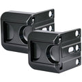 Home Security Door Lock 2 Pack, Grey Heavy Duty Anti-Pry Reinforcement Lock - color: Gray