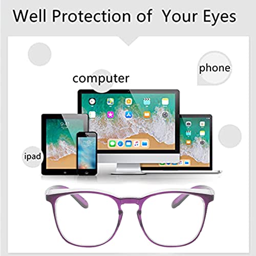 Safety Glasses for Men Women Nurses Anti Fog Stylish Fashion Comfortable Goggles with Side Shields Eye Protection for Adult - color: Dark Purple