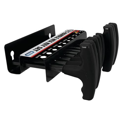 Performance Tool W80275 10-Piece Metric T-Handle Hex Key Set - size: 10 Pieces, style: 10pc Metric T-Handle Hex Key Set