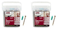 GRK 01099#9x2 Star Drive Bugle Head Climatek Coated Steel R4 Multi-Purpose Screws, 1380/Box - size: #9 x 2" 1380 count