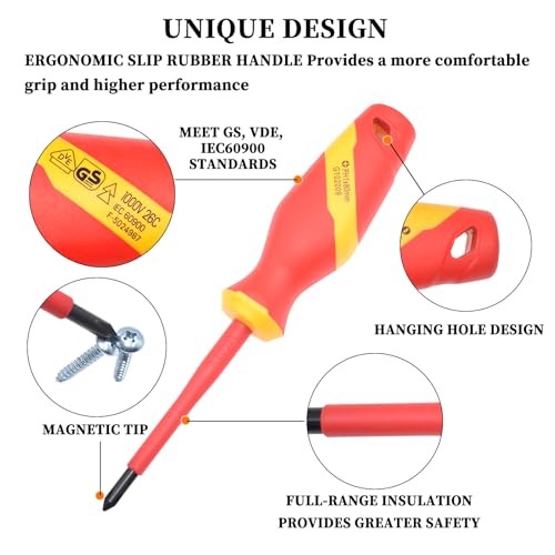 13Pcs VDE Insulated Screwdriver & Pliers Set