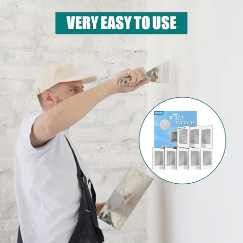 8Pcs 10 Inch Drywall Patch, Wall Repair Patches Wall Hole Repair Patch - size: 10 Inch_8Pcs