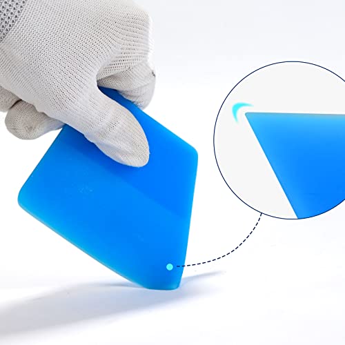 NEWISHTOOL Blue PPF Squeegee Kit Paint Protection Film Installation Tools - color: Blue With Box Set