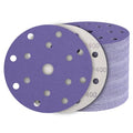 50Pcs 6 Inch Sanding Discs 400 Grit, Hook and Loop Orbital Sandpaper - style: 400Grit-50Pcs