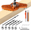 Dowel Jig Kit for Floating Shelf Bracket(& 1/2" x 11.8" Drill Bit)