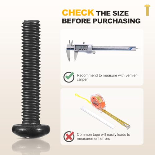 METALLIXITY Phillips Pan Head Bolt Driver Bit Kit 1/4"-20x1-1/2 10Pcs 304 - size: 1/4"-20x1-1/2"