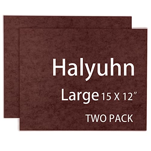 8 MM Thick Felt Furniture Pads (2 Pack), 15’’ x 12’’ Brown Felt Pads for Furniture, Cuttable Felt Furniture Pads for Hardwood Floors, Thick Felt Sheets for Crafts (Non-Adhesive) | Felt Pads for Furniture Protect, Cuttable Felt Furniture Pads for Hardwood