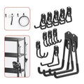WALMANN Garage Storage Hooks, Wall Mount Utility Hooks for Tools, Black - style: Black Hook
