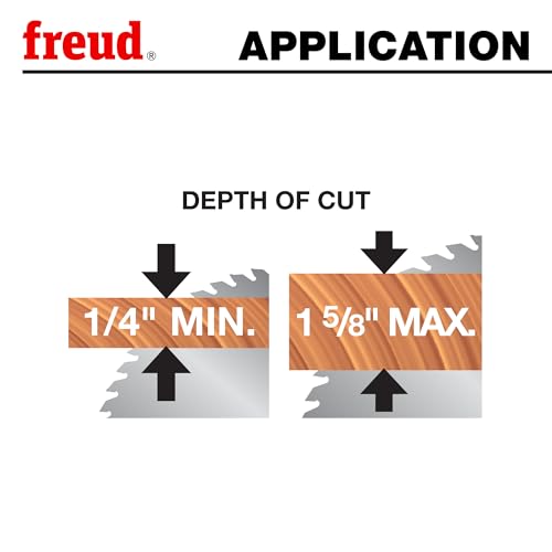 Freud LU85R012: 12" Carbide Tipped Saw Blade for Crosscutting - style: 12-Inch 96 Tooth ATB Crosscutting Saw Blade with 1-Inch Arbor and PermaShield Coating