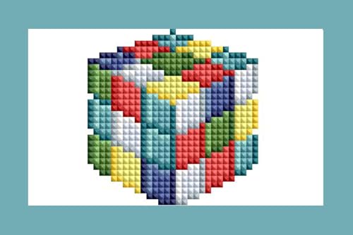 DIAMOND ART CLUB Mini Dazzles - 80s Diamond Art Kits for Adults - color: 80s