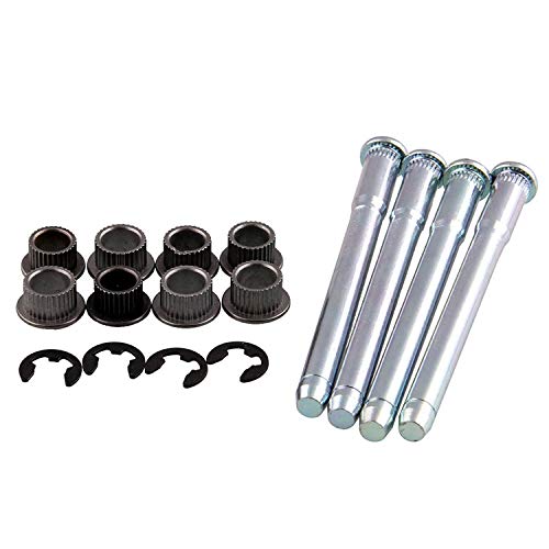 LEDAUT Door Hinge Pin and Bushing Repair Kits (4 pins 2 Door) for 1994-2004 Chevy S10 & GMC S15 - size: OT270