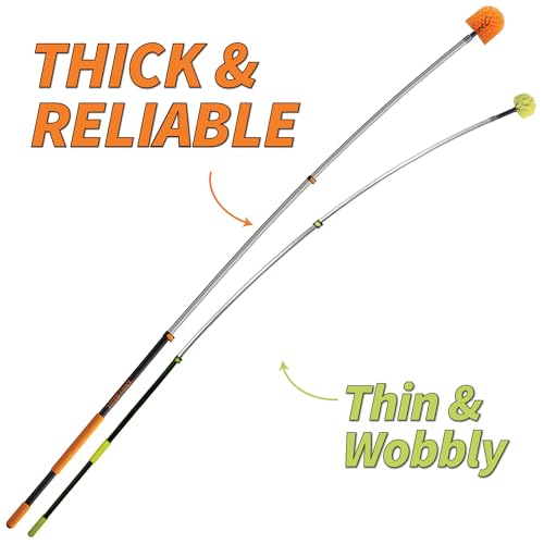 5-8 ft Long Telescopic Extension Pole, Multi-Purpose - size: 8 feet