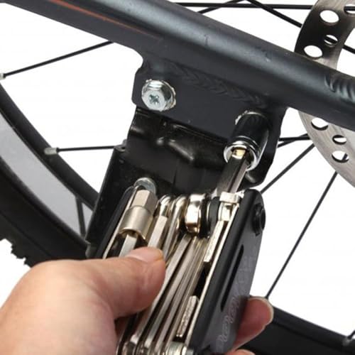 DAWAY Bike Repair Tool Kits - Bicycle Repair Bag & 120 PSI Bike Pump or Saddle Bag Set, with 16 in 1 Bicycle Multitool, Bike Tire Levers Wrench, Portable Patches Fixes - Practical Cycling Accessories - style: bike tool kits with mini bag