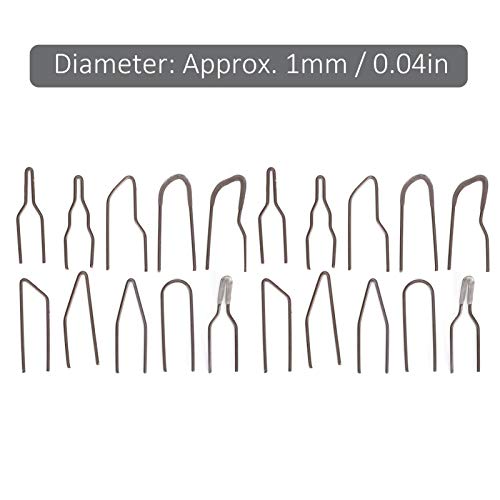 Burning Wire Tip, 20 Pieces Pyrography Tip Nibs Kit Wood Burning Pyrographic Tip Kit Metal Alloy Carving Heating Pen Nibs High Impedance No Bend Heating 30-50W Pyrography Machine Accessory Tool