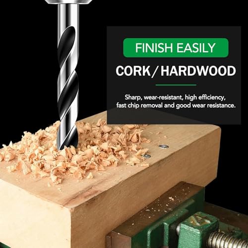 Brad Point Drill Wood Drill Bit for Hand Drills10 pcs