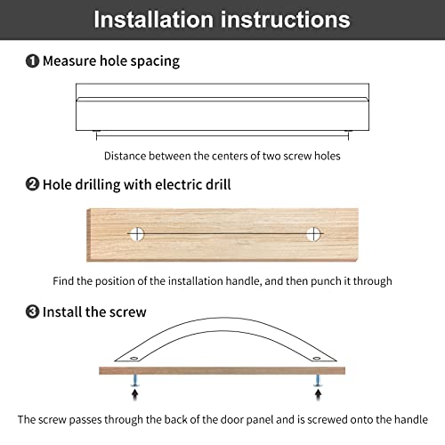 homdiy Solid Brushed Nickel Cabinet Pulls, 3-3/4 Inch Silver Arched Drawer Handles, 10 Pack Kitchen Cabinet Hardware, Screws Included for Cupboard Closet Furniture Upgrade - color: Brushed Nickel, size: 3-3/4 inch Hole Centers