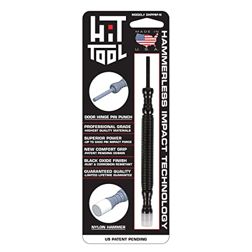 HIT Tool - Hinge Pin Removal Tool - Spring Punch - Nylon Faced Hammer - size: Nylon Faced Hammer