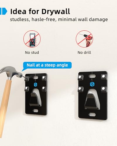 Supcline No Stud TV Wall Mount for Most 26-100 inch TVs Up to 200lbs - size: 26-100 inch