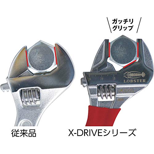 Lobtex UM30XD Hybrid Monkey X Grip - size: Mouth Opening: 0.3 - 1.2 inches (8