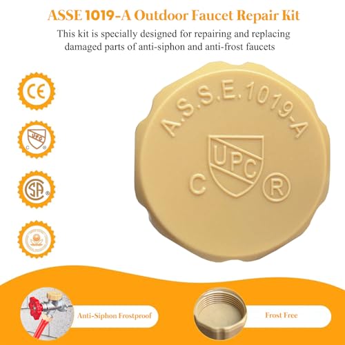 3 Pack Vacuum Breaker Repair Kit Replacement for VACVBKX1B - style: 3 Pack ASSE 1019-A Repair Kit