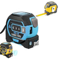 The 3-in-1 Almighty Laser Measuring Tools Ruler,16Ft Ruler 131Ft Laser - color: Blue, size: Laser 135 ft