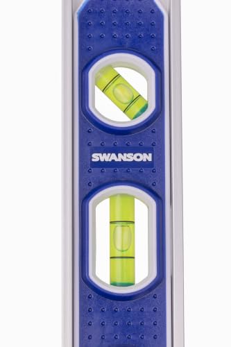 Swanson 9” Die Cast Aluminum Torpedo Level with Rare Earth Magnetics TL002M - size: 9" (Pack of 1), style: Magnetic Extruded Aluminum Torpedo Level