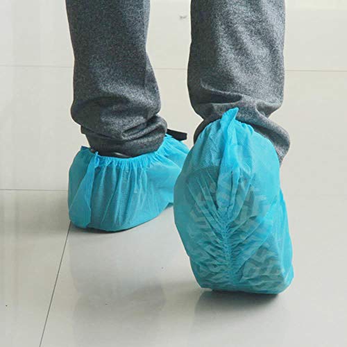 Disposable Shoe Covers, Non-Slip, 500 Pairs, Fits Men's 14 - size: Extra Large 1000 Pack