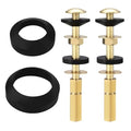 Toilet Tank Seal Kit for 2-Piece Toilets with 2 Gasket Sizes