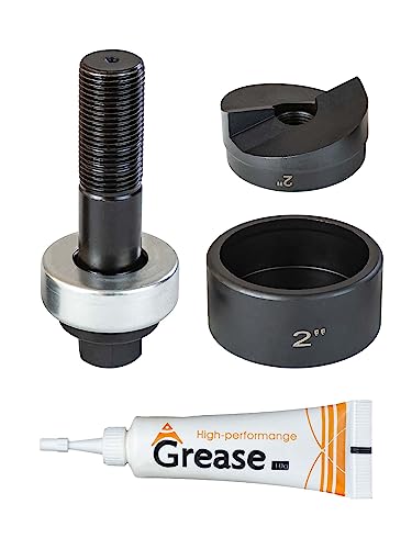 2" Conduit Knockout Punch with Manual Draw Stud 2.42" Hole - style: 2" knockout punch