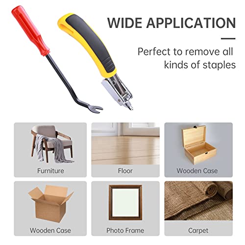 2PCS Upholstery and Construction Staple Remover with Tack Puller Tool - style: Style 2