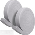 2'' x 6.5 ft Air Conditioner Foam Tape, 2 Pcs AC Weatherseal Foam Strips - color: grey-2pcs