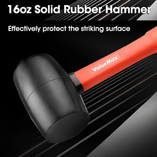 ValueMax 2PCS Rubber Mallet Set