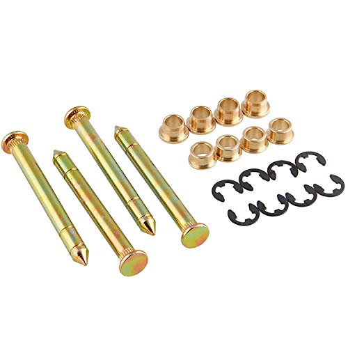 Door Hinge Pin and Bushing Kit Hinge with Pin LEDAUT Replacement for Ford F150-F350 Bronco SUV - size: OT240