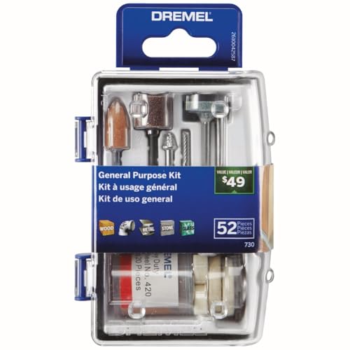 Dremel 730-01 52-Piece General Purpose Accessory Micro Kit - size: Pack of 1, style: Industrial