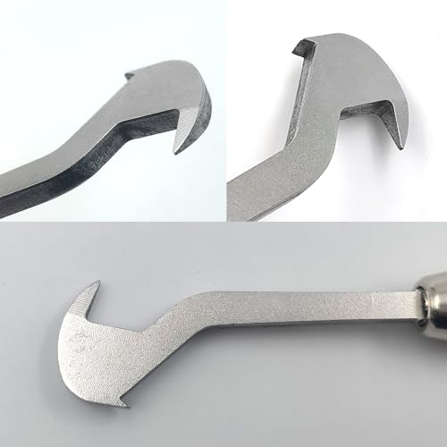 Heavy Duty Staple Remover Tool & Puller, 304 Stainless Steel Carpet Removal Tool for Upholstery, Flooring & Furniture - Rust-Resistant, Professional Grade Tack Lifter & Mini Pry Bar