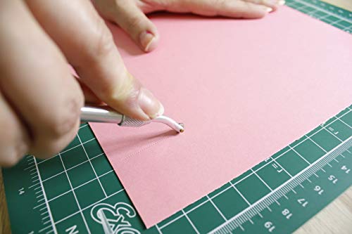Excel Blades 7/16 inch Pounce Wheel, American Made Serrated Tracing Wheel, Perforator and Embossing Tool - color: Silver