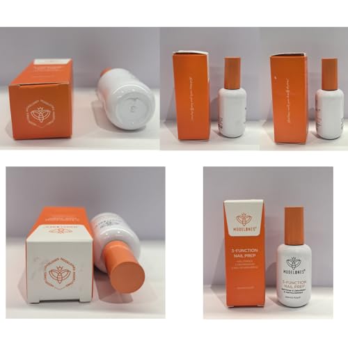 modelones Nail Dehydrator and Primer, 3-in-One HEMA-Free Nourishing Prep - color: Nail Dehydrator and Primer Clear