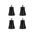 4 PCS 2" Height M8 Adjustable Furniture Legs Feet Pads - size: 2"