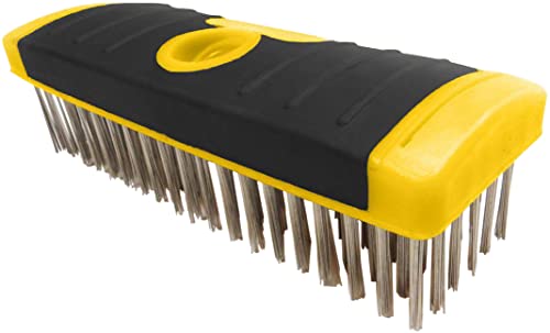 ALLWAY SB619/SS Stainless Steel Wire Scrub Brush Block - style: Stainless Steel Wire Scrub Brush Block