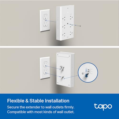 Tapo Smart Plug Outlet Extender, P306, 3 Individual Smart Outlets