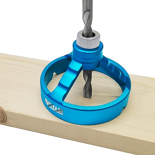 Drill Press Guide Jig,6/7/8/9/10mm Drill Bushings Vertical Hole Woodworking for Electric Power Hand Drill (Blue) - color: Blue
