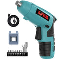Kiprim ES3 4V Cordless Electric Screwdriver, Power Indicator Light Blue