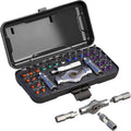 24 in 1 Magnetic Screwdriver Set, Precision Mini Screwdriver Set with S2 Steel Bits & Aluminum Handle, Compact Repair Tool Kit for PC, Laptop, Electronics, Bicycle, Furniture & DIY - color: Dark Gray