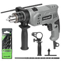 4.5Amp Corded Hammer Drill 3000 RPM Impact Drill with 5pcs Bits - style: Hammerdrill with 5pcs drill Bit