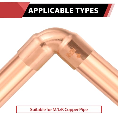 25 Piece EFIELD 5/8" C X C Short Radius Copper 90 Degree Elbow - size: 5/8" x 5/8", style: 90 Degree