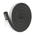 uxcell Weather Stripping Door Seal, 1" x 13/16" x 6.5 Ft Adhesive Foam Tape Seal Soundproof Insulation Strips for Door Frame Window Gaps (1 Roll, 6.5 Feet) - size: 1" x 13/16" (6.5 Ft)