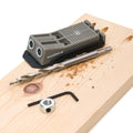 Massca Twin Pocket Hole Jig Kit, Woodworking Tools and Accessories Set
